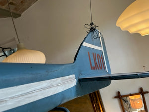 Großes Vintage Flugzeugmodell aus Frankreich -antik